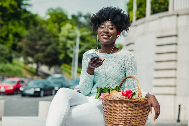 istock Relaxing after grocery shopping 1225529220
