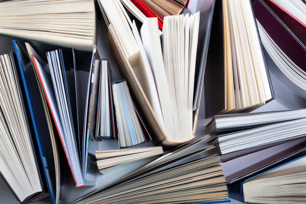 istock Abstract background of books 1225529829