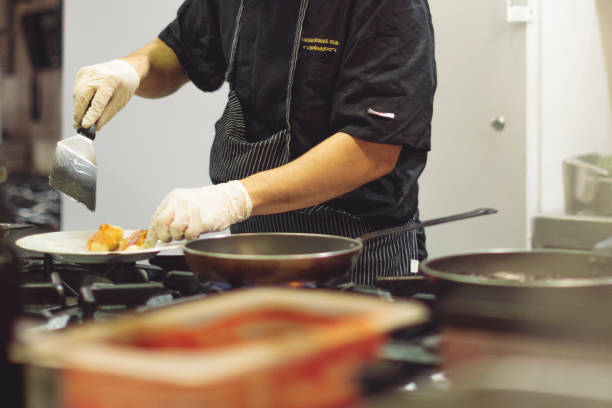 istock Chef is working in an italian restaurant 1225531745
