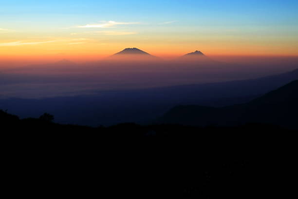 istock Sunrise at peak Mount Prau 1225534957