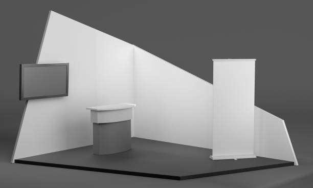 istock Promotional Stand 1225537099
