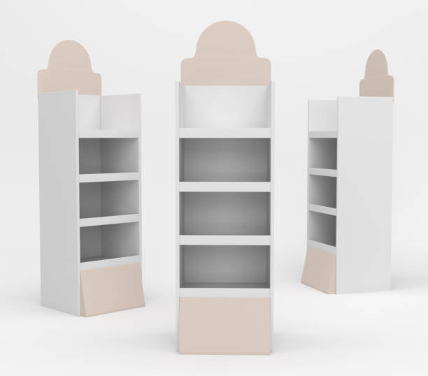 istock Blank POS Product Stand Or Shelf 1225537247