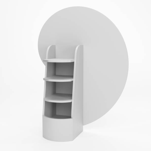 istock Blank POS Product Stand Or Shelf 1225537314