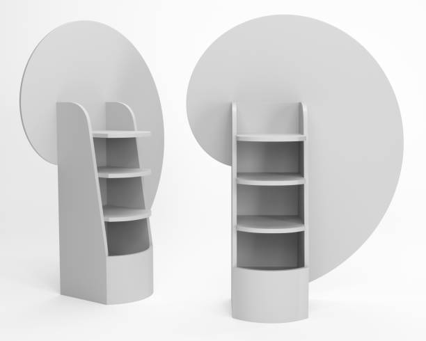 istock Blank POS Product Stand Or Shelf 1225537330
