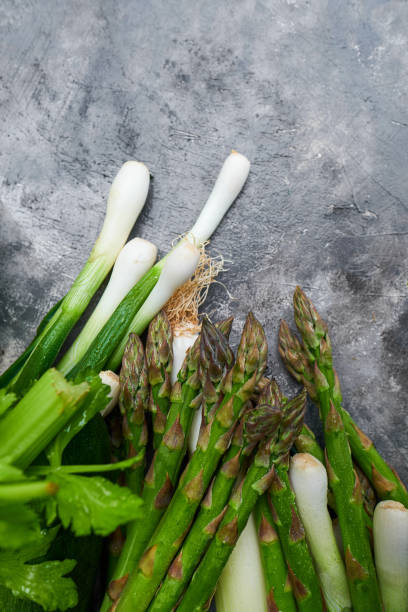 istock Fresh, raw vegetables on a rustic background. healthy eating concept. Vitamins, immunity 1225541738