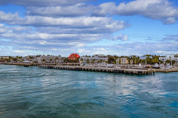 istock Pier of Key West from Sea 1225544626