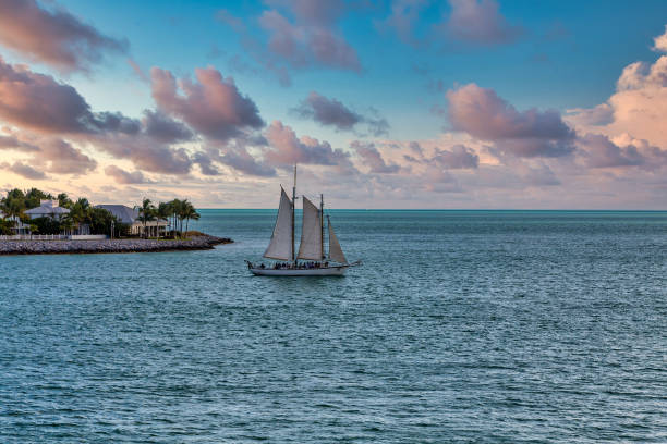 istock Schooner Past Key West Island 1225544736