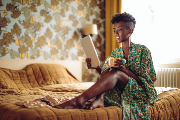 istock Young woman at home 1225545045