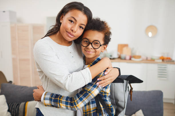 istock Mother and Son Embracing 1225545106