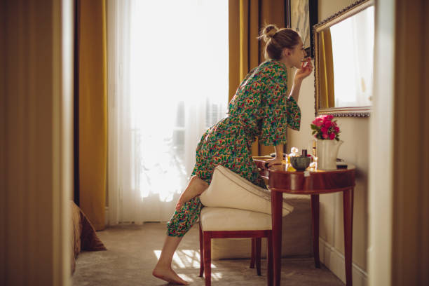 istock Young woman at home 1225545650
