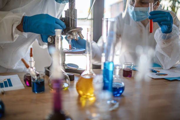 istock Doctors in the laboratory analysis infectious disease. 1225546584