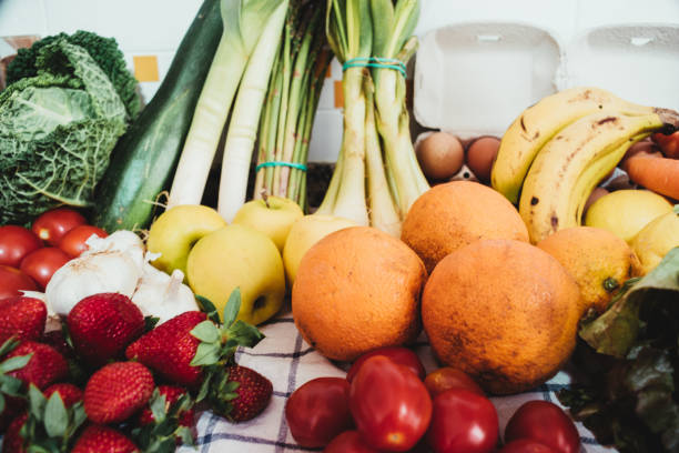istock close-up organic vegetables and fruits 1225546697