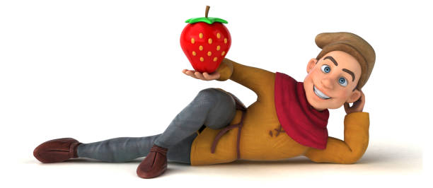 istock 3D Illustration of a medieval historical character 1225549250