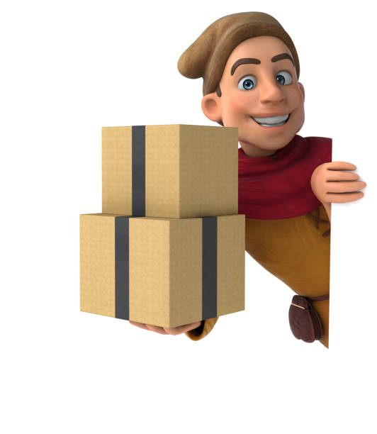 istock 3D Illustration of a medieval historical character 1225550022