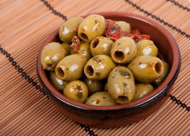 istock Bowl of olives 1225564297