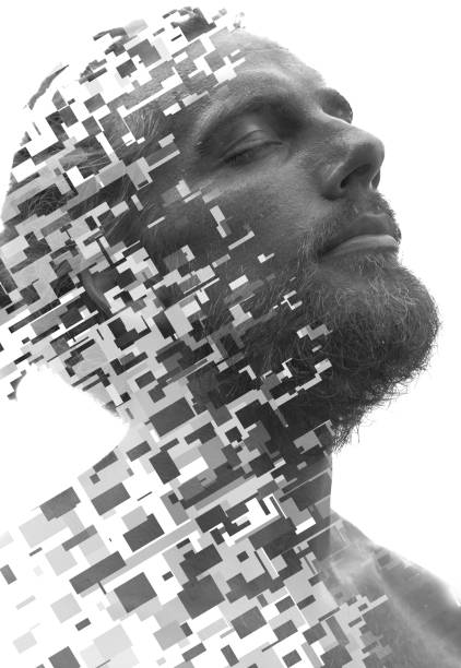 istock A portrait combined with a digital illustration 1225564337