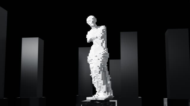 The Appearance Of Aphrodite From 3D Pixels