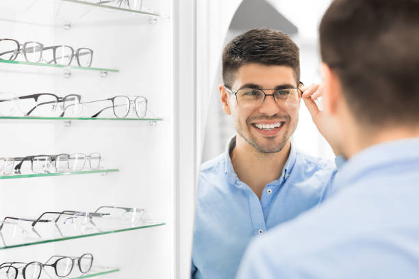 istock Portrait of handsome young man wearing spectacles 1225569348