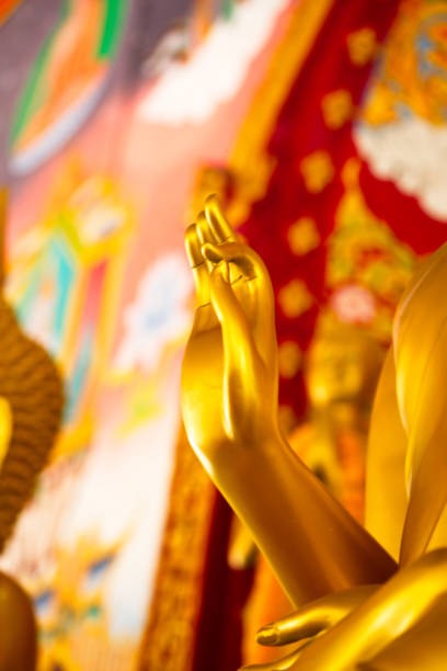 istock The buddha statue Golden in thailand. 1225569967