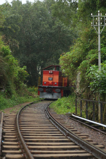 istock old Train with M6 Class Engine going from Colombo to Badulla Sri Lanka 1225573843