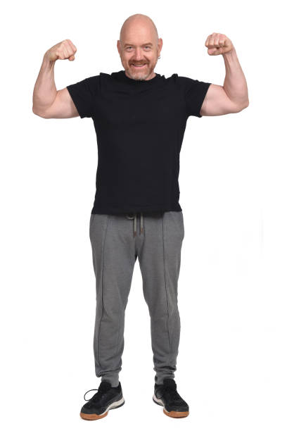 istock Portrait of a man on white 1225577030