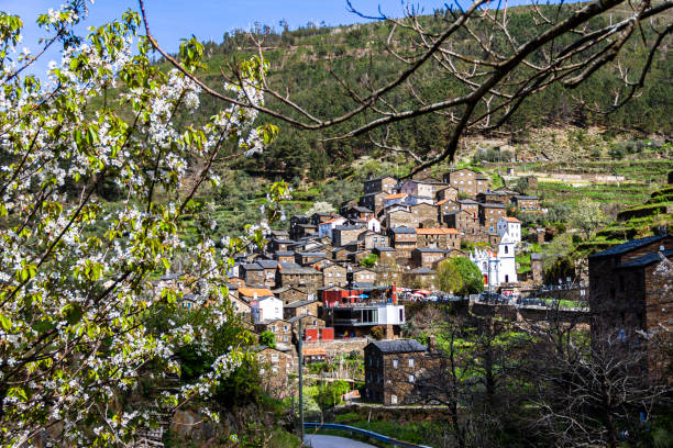 Village of Piódão in Portugal stock photo