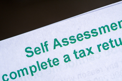 Taxes letters and payments. taxpayer tax notice assessment