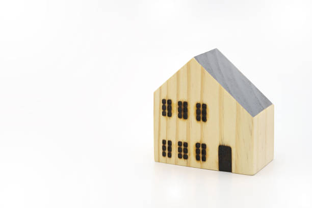 istock a model house model .using as background business concept and real estate concept with copy space for your text or design. 1225582949