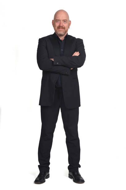 istock Portrait of a man on white 1225589613