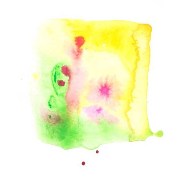 istock Abstract Vibrant Watercolour Splashes and Paint for Writing Over the Top or a Background 1225591225