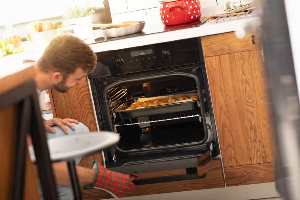istock Man in kitchen with homemade pastry 1225591911