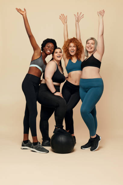 istock Diversity Models. Different Ethnicity And Size Women. Smiling Multicultural Friends In Sportswear Looking At Camera. Sport For Active Lifestyle. 1225597070