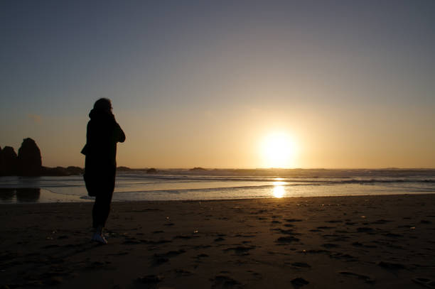 istock Woman in silhouette 1225599684
