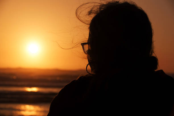 istock Woman silhouette photoshoot 1225599818