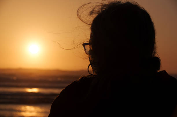 istock Woman silhouette photoshoot 1225600001