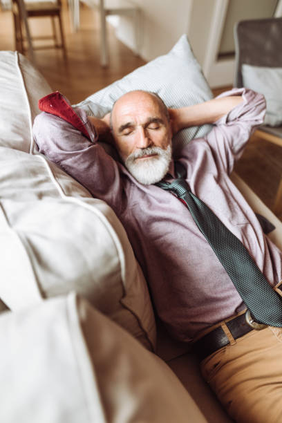 istock business man resting at home 1225608461