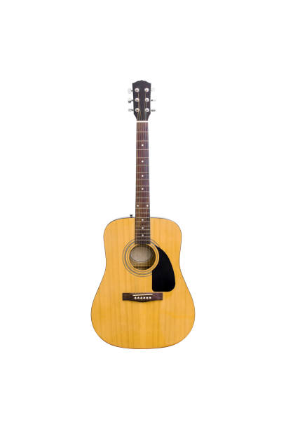 istock Guitar acoustic body isolated. 1225611898