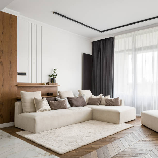 istock Elegant and bright living room 1225621329