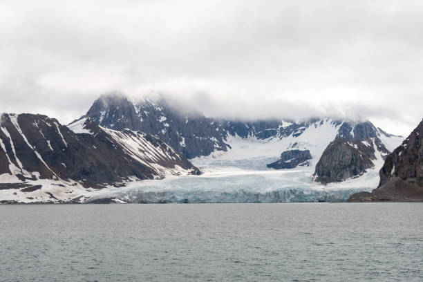istock Arctic landscape in Svalbard with glacier 1225633178