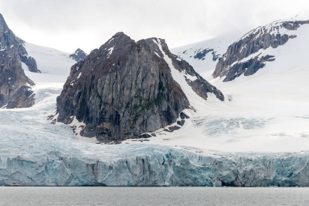 istock Arctic landscape in Svalbard with glacier 1225633196