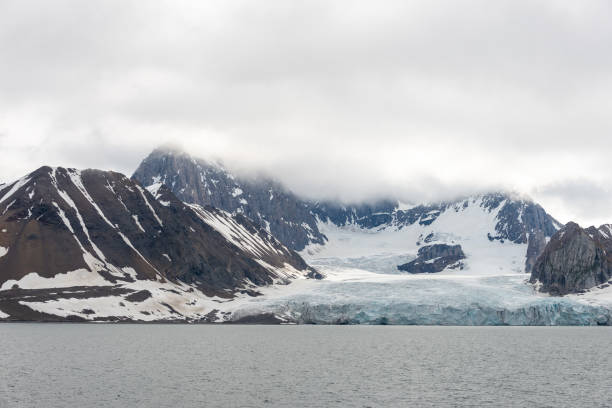 istock Arctic landscape in Svalbard with glacier 1225633547