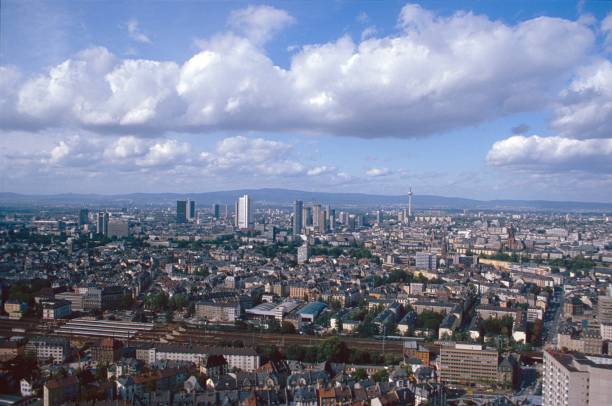 istock Frankfurt skyline, Hesse, Germany 1225649562