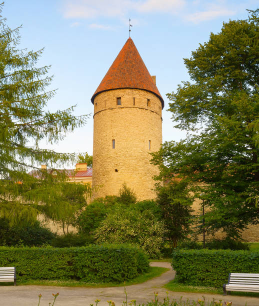 istock Park Fortress  Old Town Tallin 1225650138