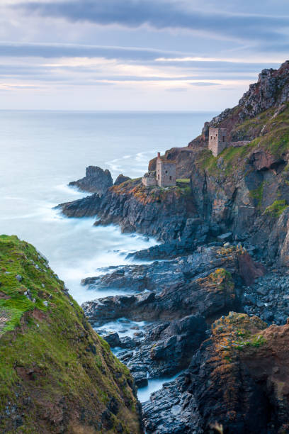 istock Crowns engine houses Botallack Cornwall England 1225650225