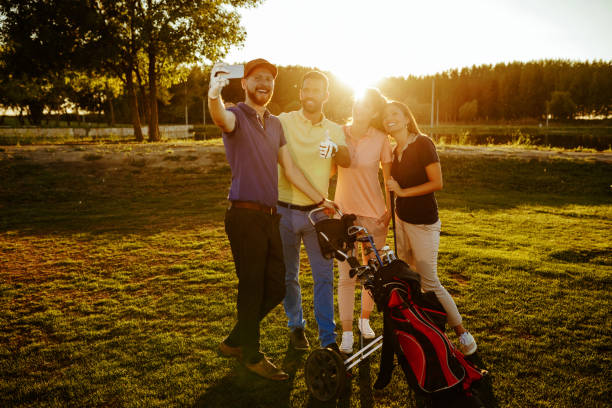 istock Capturing sunny day on golf court 1225651211