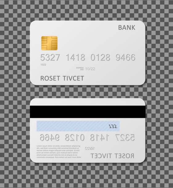 Blank Visa Credit Card