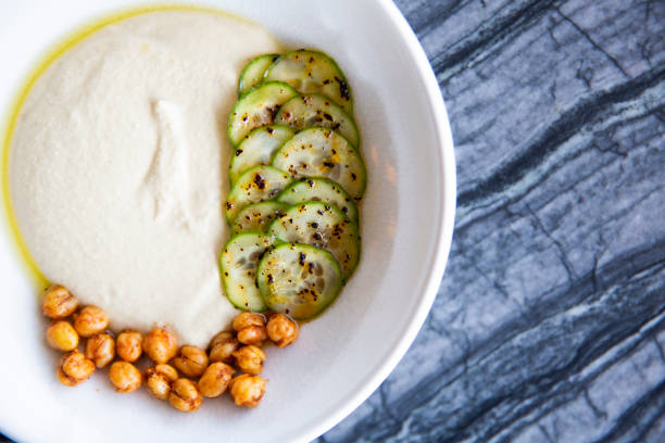 Snack Chickpea and Cucumber
