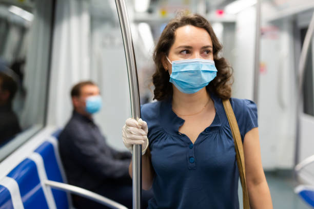 istock Subway ride during a pandemic COVID-19 1225655891
