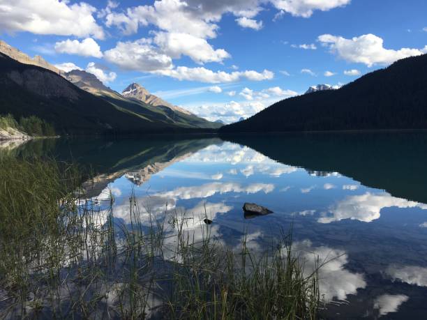 istock Lake and sky symmetry 1225656773