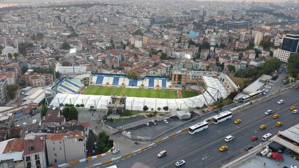 recep tayyip erdogan stadium in kasimpasa district, istanbul, turkey - major league soccer imagens e fotografias de stock